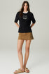 MINI SAIA JEANS MARROM